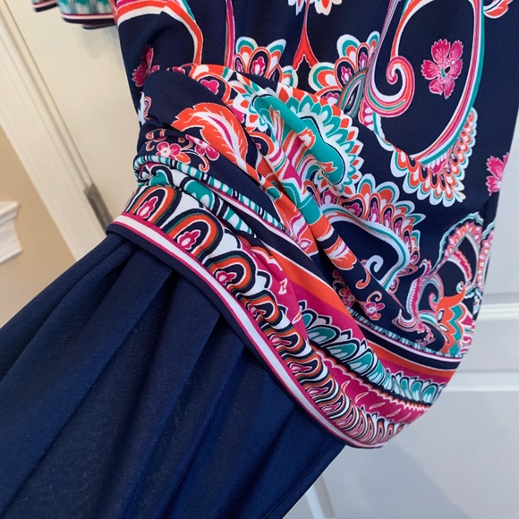 Laundry by Shelli Segal LA - Paisley Dress - Size 4 - Worn Once - Picture 5 of 10